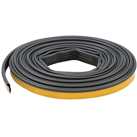 M-D Building Products M-D Building Products Black Silicone Weatherstrip For Doors 240 in. L X 0.25 in. 68668